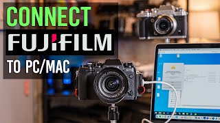 Connect Fujifilm to PCMac [upl. by Hjerpe]