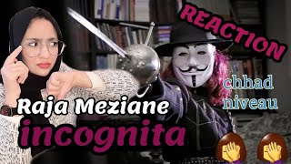 Raja Meziane  incognita Prod by Dee Tox REACTION [upl. by Sevik634]