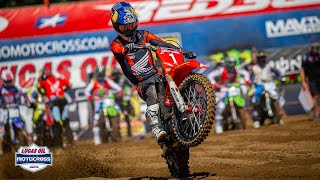 RedBud National FULL 250 Moto 2  2022 Pro Motocross [upl. by Vona]