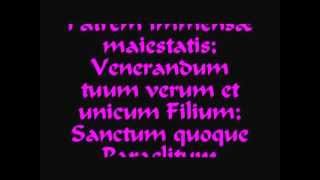 Missa de AngelisTe Deum Laudamus [upl. by Aianat]