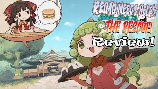 quotReimu Needs Help Aunnchan to the Rescuequot Review  Touhou Fangame Review [upl. by Clabo]