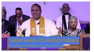 Grier Heights Presbyterian Worship Service and Holy Communion on Dec 01 2024 [upl. by Claud]