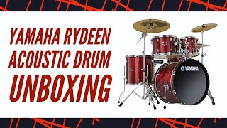 YAMAHA RYDEEN ACOUSTIC DRUMSET UNBOXING [upl. by Aikal]