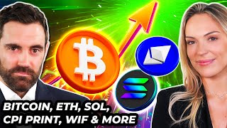 Crypto News Bitcoin ETH Price CPI Print PYTH WIF amp MORE [upl. by Eniortna583]