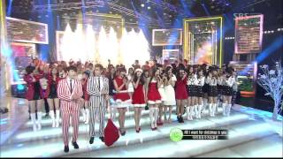 Opening 오프닝 SBS Inkigayo 20111225 [upl. by Dnalyr144]