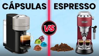 ☕ Cafeteras ESPRESSO vs CÁPSULAS Cuál es MEJOR  ☕ [upl. by Erodoeht]