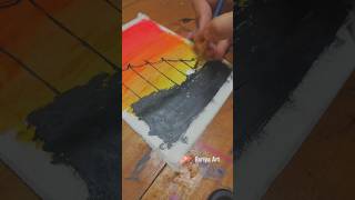 Easy oil pastel art 🎨 art drawing viralvideo viralshort shorts fariyaart [upl. by Pate]