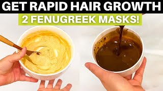 2 Ways to Use Fenugreek for Rapid Hair Growth [upl. by Ileana]