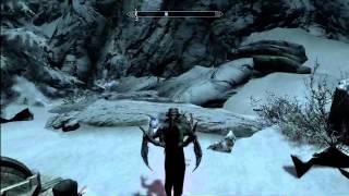 How to Find Basin 4 in touching the Sky  Skyrim Dawnguard [upl. by Idnil305]