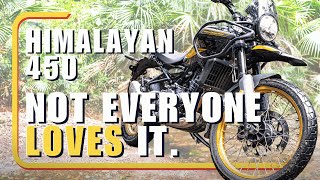 Royal Enfield Himalayan 450 Review Its not for everyone [upl. by Bernadette37]