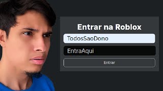 Todos tem Acesso a Essa Conta no Roblox [upl. by Nasho949]