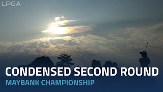 Condensed Second Round  2023 Maybank Championship [upl. by Kluge]