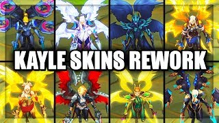 Kayle Empíreo de PRESTIGIO  Skin Spotlight PREVIA [upl. by Okubo]