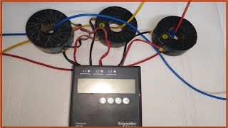 3 PHASE DIGITAL KWH METER CONNECTION [upl. by Saville853]