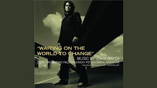 John Mayer  Waiting On The World To Change Instrumental [upl. by Etteiram]