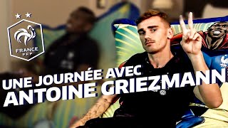 Une journée avec Antoine Griezmann à Clairefontaine Equipe de France Euro 2016 I FFF 2016 [upl. by Acenom]