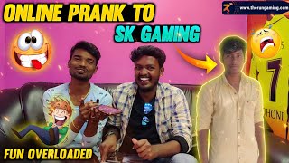 Online Exam Prank to Sk Gaming  gaming Tamilansk gamingrun Gamingfree fire Tamil [upl. by Pich743]