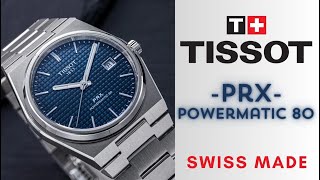 YAŞAYAN EFSANE TİSSOT PRX POWERMATİC 80 SAAT İNCELEMESİ  EN PAHALI SAATİM   Tissot PRX [upl. by Ilamad554]