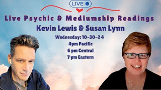 LIVE Personal Psychic Mediumship Readings With Susan amp Kevin [upl. by Moya]