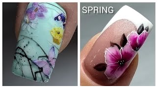 SPRING Nail ART design [upl. by Hanyaz]