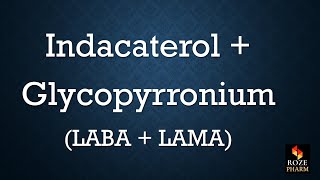 Indacaterol Glycopyrronium pronunciation How to say Ultibro [upl. by Frankhouse]