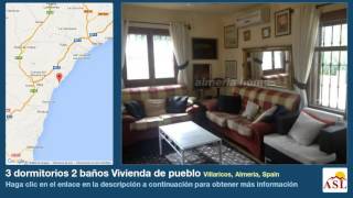 3 dormitorios 2 baños Vivienda de pueblo se Vende en Villaricos Almeria Spain [upl. by Truelove]