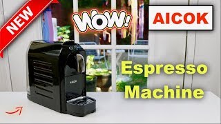 AICOK ❤️ Espresso Nespresso Machine  Review ✅ [upl. by Gayel]