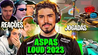 ASPAS as MELHORES REAÇÕES dos STREAMERS AS JOGADAS MAIS INSANAS DE 2023 [upl. by Orvie]