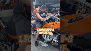 Starting a V8 Motorcycle for the First Time daytonabikeweek [upl. by Erlinna]