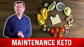 Keto Maintenance on Ketogenic Diet amp Intermittent Fasting Plan – Dr Berg [upl. by Malinin]