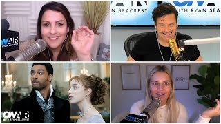 Are ‘Bridgerton’ Costars RegéJean Page amp Phoebe Dynevor Dating IRL  OnAir With Ryan Seacrest [upl. by Hairom]