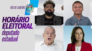 Horário Eleitoral RJ  candidatos a Deputado Estadual 05092022 [upl. by Onaimad]