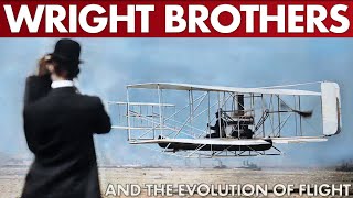 THE WRIGHT BROTHERS And The Evolution Of Aviation  Upscaled Documentary [upl. by Fabri]