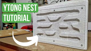 How To Make a DIY Ytong Ant Nest  Tutorial  BRUMA Ants [upl. by Sisenej12]