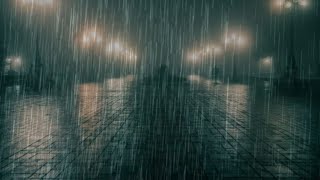 Fall Asleep Fast In 3 Minutes With Torrential Rain On Road amp Powerful Thunder Sounds At Night [upl. by Desdamonna300]