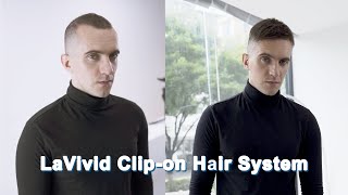 NEW Arrival  Without Glue or Tape  ClipIn Human Hair System  LaVivid Hair System [upl. by Burgwell558]