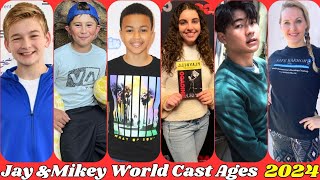 Jays World Cast Real Name and Ages 2024  Jay amp Mikey [upl. by Jez243]