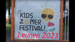 Kids zomerfestival Leunen 2023 [upl. by Aidile]