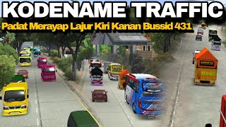 KODENAME TRAFFIC PADAT MERAYAP BUSSID V431 [upl. by Nivra]