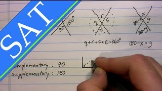 SAT  Lines and Angles  Fundamentals [upl. by Gurolinick]