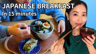 15 Minute Japanese Breakfast Recipes That Will Sustain You Until Lunchtime [upl. by Ahsiemal]