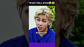 Kim taehyung itna gussaaa😬💀 bts funny hindi tiktok 🤣😂 bts btsarmy shortvideo btsshorts [upl. by Andonis]