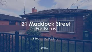 21 Maddock Street Footscray  Property Showcase Video  First National DampK [upl. by Linzer]