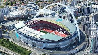 Wembley Stadium  Champions League Final 2024 [upl. by Rosel]