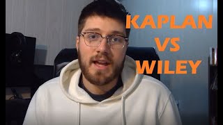 Kaplan vs Wiley for CFA Exam Prep [upl. by Assirac592]