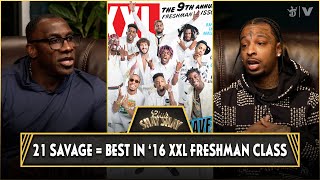 21 Savage Says He’s The Best Rapper In The 2016 XXL Freshman Class  CLUB SHAY SHAY [upl. by Messing]