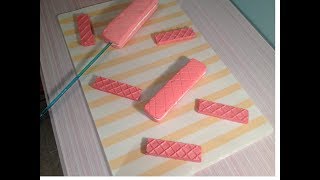 DIY Suavicremas de Fresa para decorar  Cute decoration cookies [upl. by Nodnnarb]