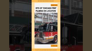 Behind The Scenes of Chicago Fire filming Season 13 on location chicagofire [upl. by Clarita]