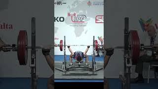 World SubJunior Record Bench Press classic with 1955 kg by Jack Reynolds USA in 83kg class [upl. by Htiel]