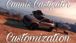 Canis Castigator Jeep Avenger Customization  GTA Online Customization [upl. by Ecertak100]